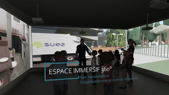 SUEZ, espace immersif sur mesure